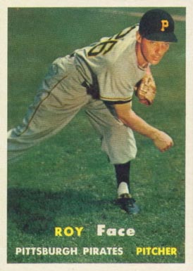 1957 Topps Roy Face #166 Baseball Card