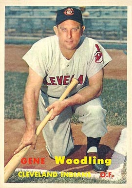 1957 Topps Gene Woodling #172 Baseball Card