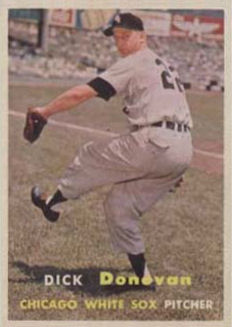 1957 Topps Dick Donovan #181 Baseball Card
