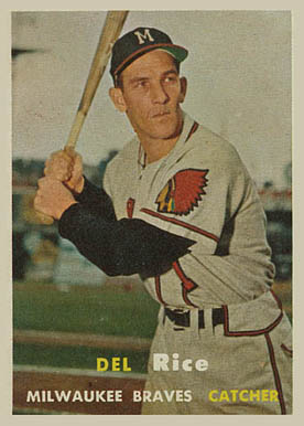 1957 Topps Del Rice #193 Baseball Card