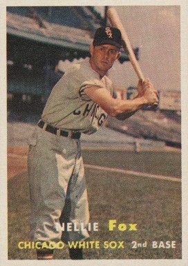1957 Topps Nellie Fox #38 Baseball Card
