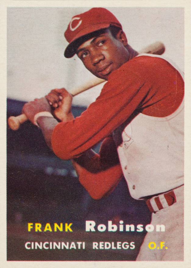 1957 Topps Frank Robinson #35 Baseball Card