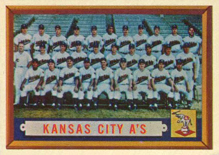 1957 Topps Kansas City A's #204 Baseball Card