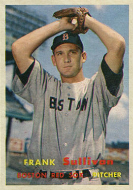 1957 Topps Frank Sullivan #21 Baseball Card