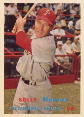 1957 Topps Solly Hemus #231 Baseball Card