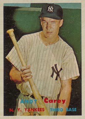 1957 Topps Andy Carey #290 Baseball Card