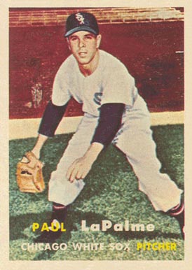 1957 Topps Paul LaPalme #344 Baseball Card
