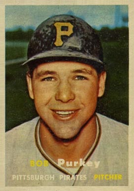 1957 Topps Bob Purkey #368 Baseball Card