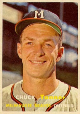 1957 Topps Chuck Tanner #392 Baseball Card