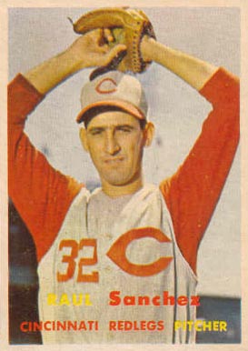 1957 Topps Raul Sanchez #393 Baseball Card