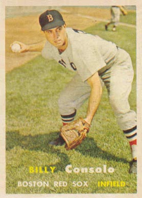 1957 Topps Billy Consolo #399 Baseball Card