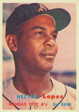 1957 Topps Hector Lopez #6 Baseball Card