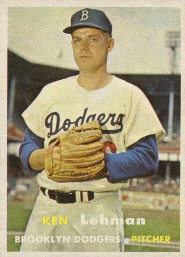 1957 Topps Ken Lehman #366 Baseball Card