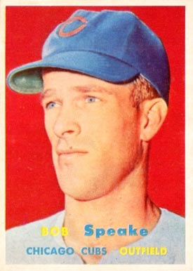 1957 Topps Bob Speake #339 Baseball Card