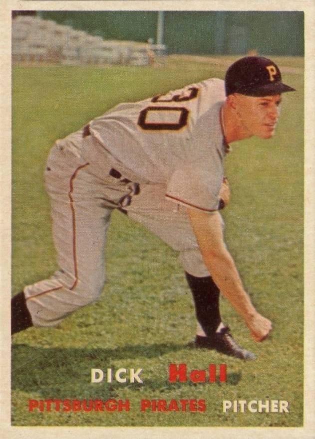 1957 Topps Dick Hall #308 Baseball Card