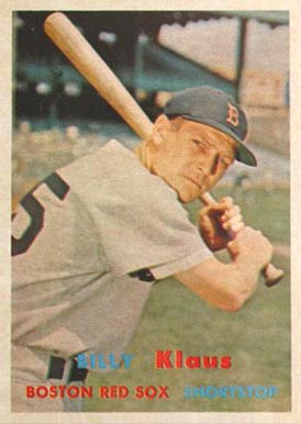 1957 Topps Billy Klaus #292 Baseball Card