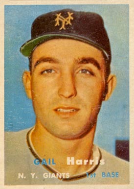 1957 Topps Gail Harris #281 Baseball Card