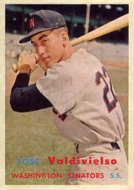 1957 Topps Jose Valdivielso #246 Baseball Card