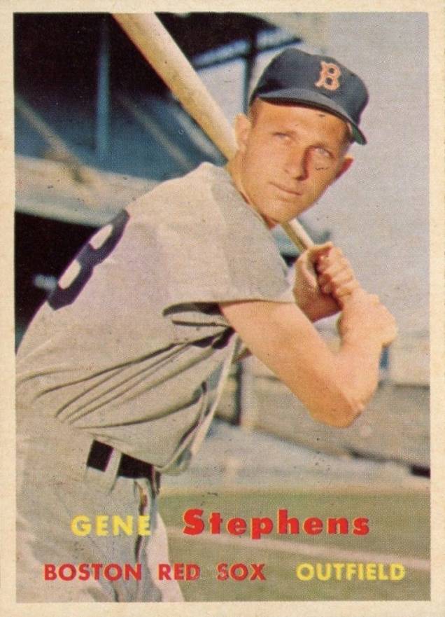 1957 Topps Gene Stephens #217 Baseball Card