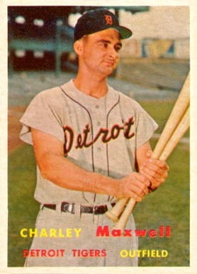 1957 Topps Charley Maxwell #205 Baseball Card