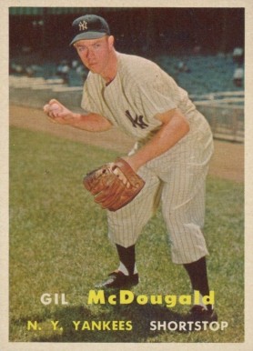 1957 Topps Gil McDougald #200 Baseball Card