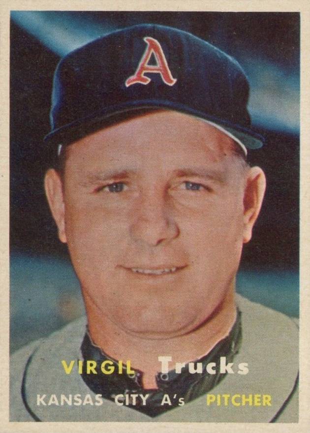 1957 Topps Virgil Trucks #187 Baseball Card