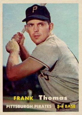 1957 Topps Frank Thomas #140 Baseball Card