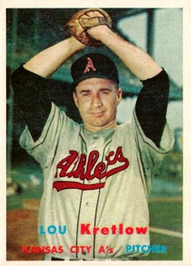 1957 Topps Lou Kretlow #139 Baseball Card