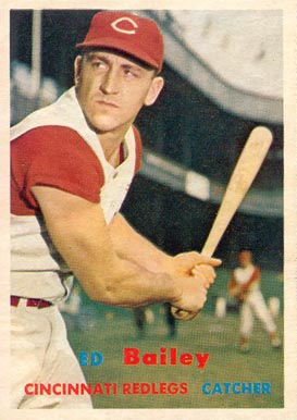 1957 Topps Ed Bailey #128 Baseball Card