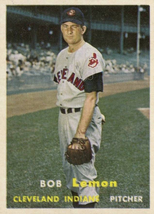 1957 Topps Bob Lemon #120 Baseball Card
