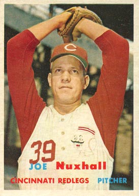 1957 Topps Joe Nuxhall #103 Baseball Card