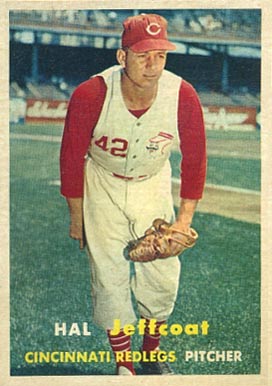 1957 Topps Hal Jeffcoat #93 Baseball Card
