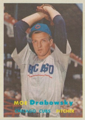 1957 Topps Moe Drabowsky #84 Baseball Card