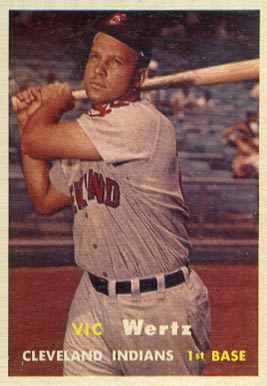 1957 Topps Vic Wertz #78 Baseball Card