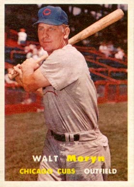 1957 Topps Walt Moryn #16 Baseball Card