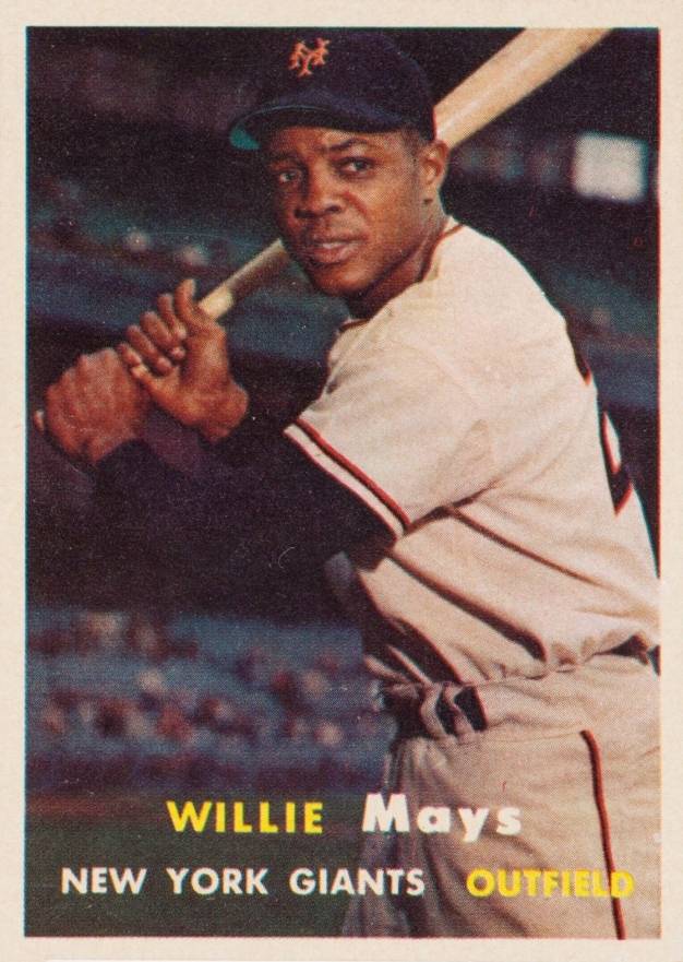 1957 Topps Willie Mays #10 Baseball Card