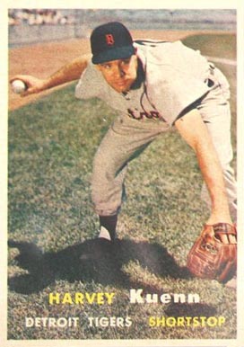 1957 Topps Harvey Kuenn #88 Baseball Card