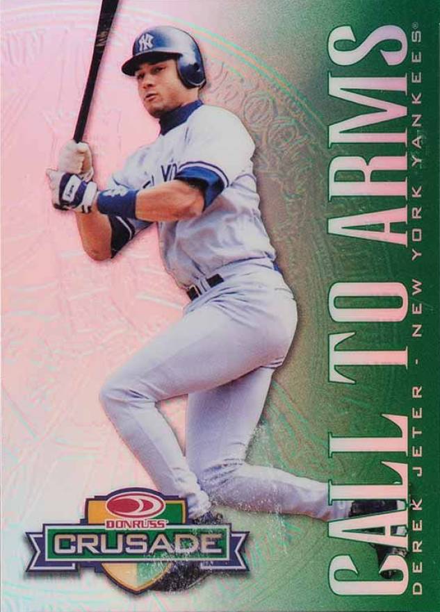 1998 Donruss Crusade Derek Jeter # Baseball Card