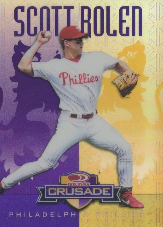 1998 Donruss Crusade Scott Rolen #88 Baseball Card