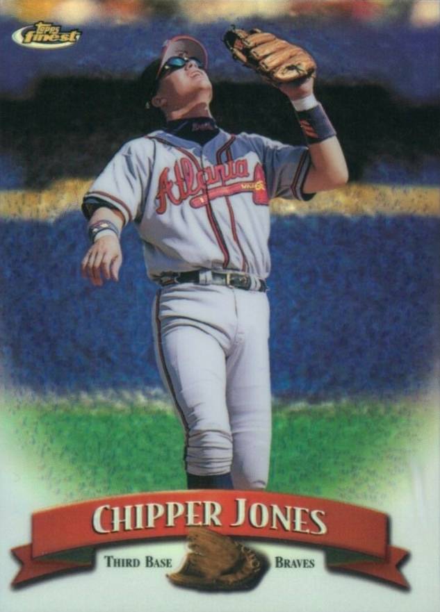 1998 Finest Chipper Jones #242 Baseball Card