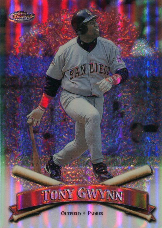 1998 Finest Tony Gwynn #90 Baseball Card