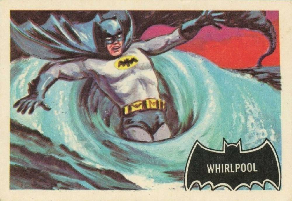 1966 A & BC Batman Whirlpool #54 Non-Sports Card