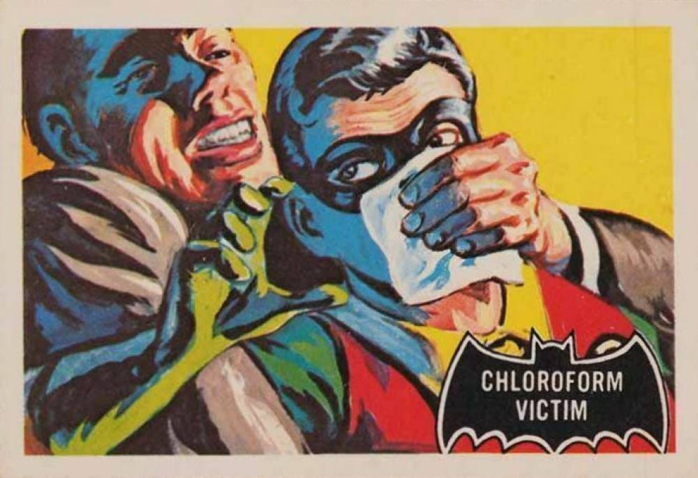 1966 A & BC Batman Chloroform Victim #6 Non-Sports Card