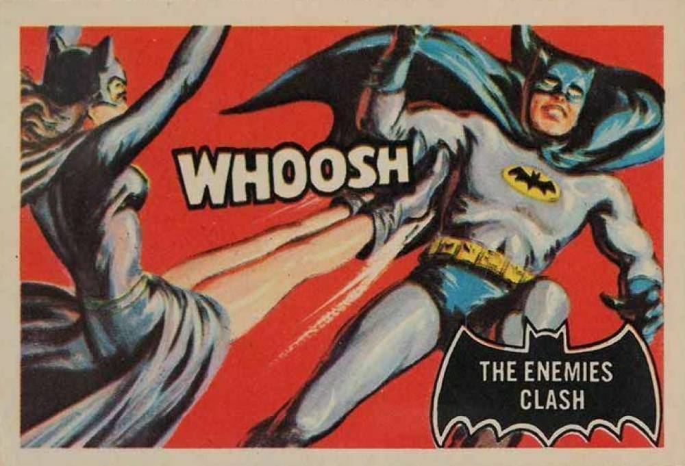 1966 A & BC Batman The Enemies Clash #33 Non-Sports Card