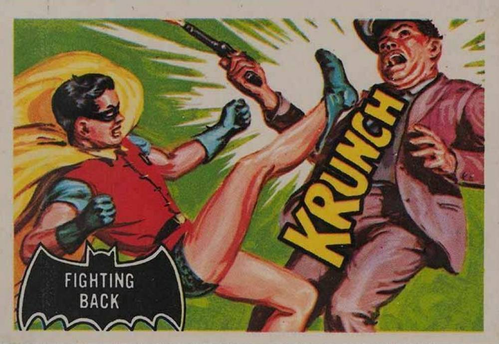 1966 A & BC Batman Fighting Back #30 Non-Sports Card