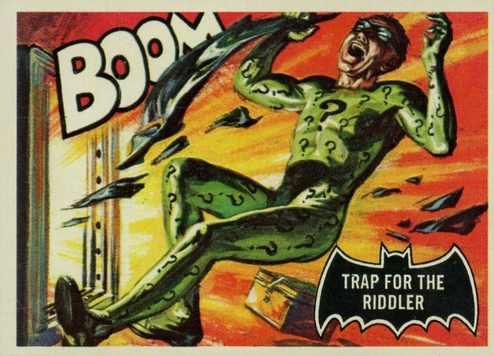 1966 A & BC Batman Trap for the Riddler #45 Non-Sports Card