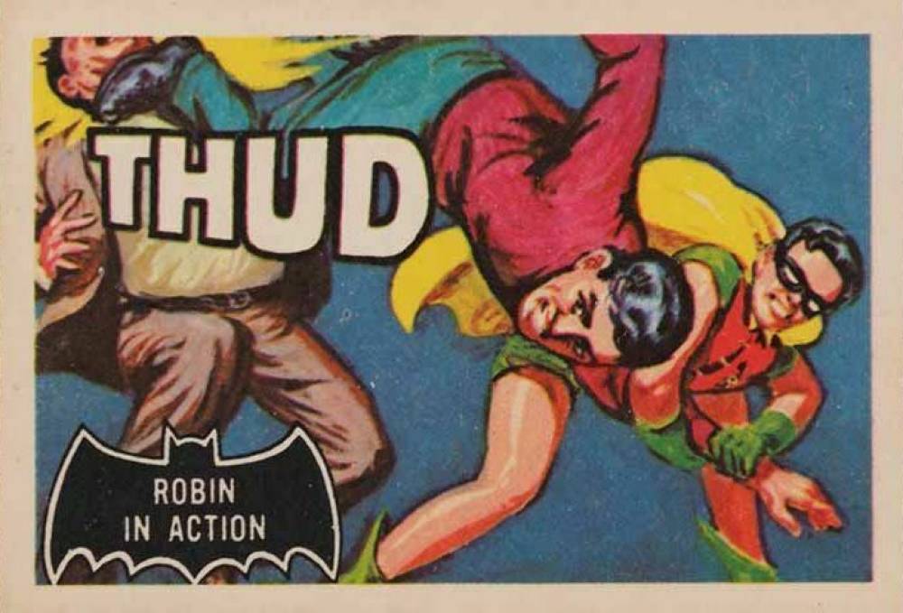 1966 A & BC Batman Robin In Action #18 Non-Sports Card