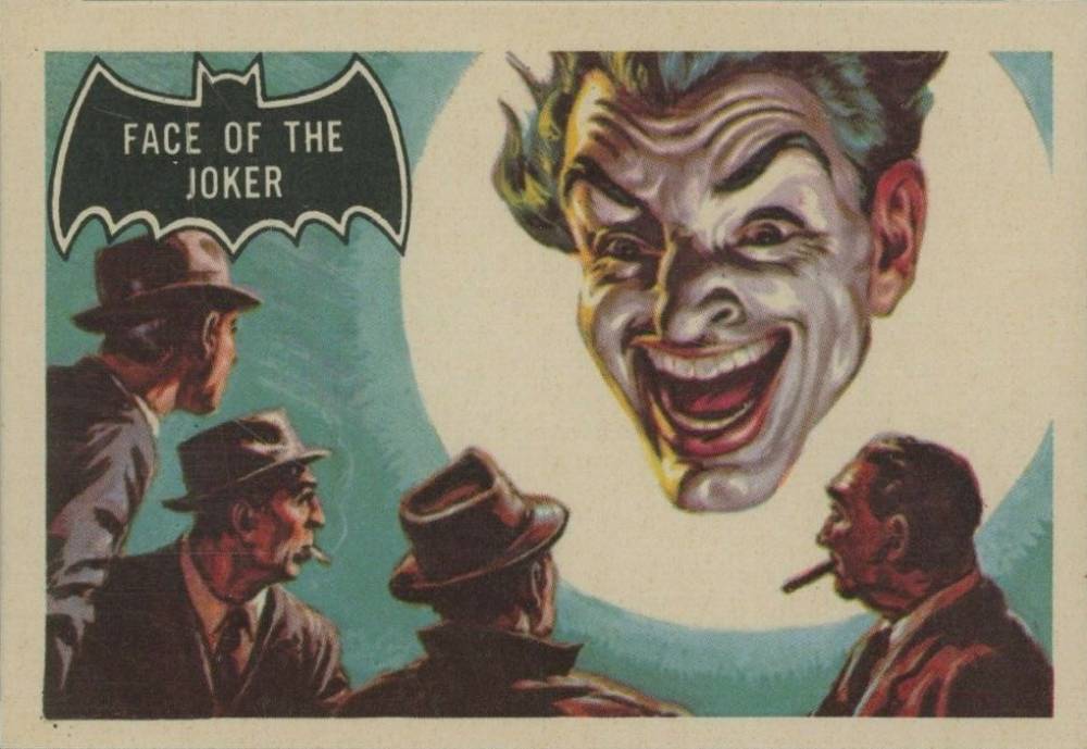 1966 A & BC Batman Face of the Joker #9 Non-Sports Card