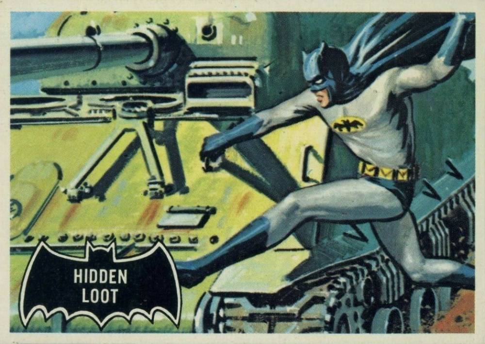 1966 A & BC Batman Hidden Loot #55 Non-Sports Card