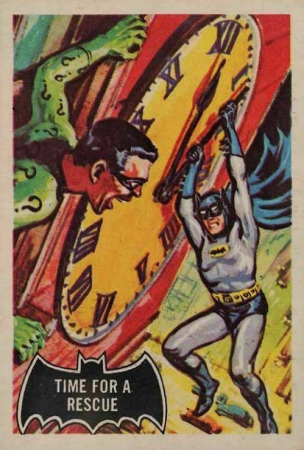 1966 A & BC Batman Time for a Rescue #41 Non-Sports Card
